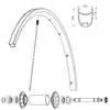 Mavic Rayons Ksyrium Slr/r-sys Slr/ksyrium Pro 2015 Front 10 Unités