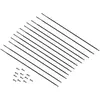 Mavic Aksium Elite Ust/ksyrium Ust Achterste Rechter Spaken 12 Eenhede...
