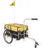 Remorque vélo bagage - M-WAVE - 20 pouces - Jaune - Mixte