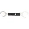M-Wave Clé 2 en 1 Spider50/60 mm acier 36 cm argent/noir