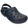 Crocs - Classic Lined Clog - Instap Sandaal - 42 - 43 - Blauw
