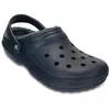 Crocs Classic Lined Clog Mixte Clog, Navy Charcoal, 36/37 EU