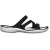 Crocs - Swiftwater Sandal Women - Dames Sandaal - 36 - 37 - Zwart