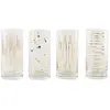 Mikasa Glazenset Mikasa 468 Ml Transparant/goud 4 Stuks