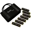 Pack de 7 harmonicas fender blues deville (avec étui)