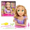 Tête à coiffer - DISNEY PRINCESSES - Tête à Coiffer Raiponce Deluxe - ...