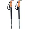 Bca K2 Bâton de tourisme adulte Scepter Aluminium Noir/Orange Taille 1