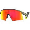Oakley Stunt Wing Matte Grey Smoke Prizm Ruby