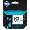 Cartouche HP 302 F6U65AE Trois couleurs