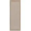 Tapis Extérieur Terrasse Salon Cuisine Rustique Style Provençal Effet Jute Marron et Beige 80 x 220 cm - Surya