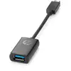HEWLETT-PACKARD Adaptateur HP USB-C vers USB 3.0 - Noir - Permet de connecter des périphériques USB 3.0 à un port USB-C