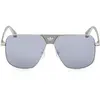 Lunettes de Soleil - ADIDAS ORIGINALS - OR0091 - 16C shiny palladium - Métal - Tendance