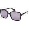 MAX &CO Lunettes pour femme, Noir brillant, 57/18/130