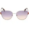 MAX &CO MO0082 Lunettes, Gold, 57/16/140 pour femme, Doré