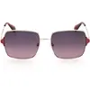 MAX &CO Lunettes pour femme, Or rose brillant, 56/17/140