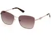 Guess GU7884 Lunettes, Gold, 57/16/140 pour femme, Doré, 57/16/140
