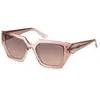 Guess Lunettes Femme, Marron clair/autre, 53/16/140