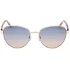 Guess MARCOLIN GU00101 Lunettes pour femmes, Shiny Rose Gold, Taille unique