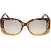 Zonnebril Dames Swarovski SK0373 56B Bruin Habana Ø 53 mm