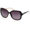 Skechers Se6126, Lunettes de Soleil Femme, Noir Brillant, 58