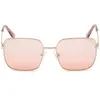 Guess 0, Lunettes de Soleil Femme, Shiny Rose Gold, 56