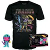 Funko Pop! & Tee Box: Marvel The Avengers - Thanos Blacklight #909 (XL)