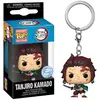 FUNKO KEYCHAIN: DEMON SLAYER-TANJIRO KAMADO (BATTLE DAMAGE)
