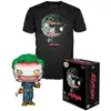 Pop! DC Comics: Set Figure and Tee - The Joker Exclusive Maat M FUNKO