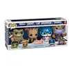 Lot de 4 casquettes Marvel - FUNKO POP - Hulk, Groot, Bonhomme de neige, Thanos