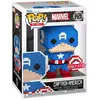 Funko Marvel POP! 8-Bit Vinyl Figur Captain America 9 cm
