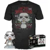 Funko Pop&tee - Star Wars - Holiday Stormtrooper (Mt) Taille M