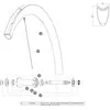 Mavic Rayons Avant Gauches Cosmic Pro Carbon Sl T 271/285 mm