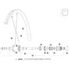 Mavic Rayons Avant Gauches Ksyrium Pro Carbon Sl T 285/294 mm