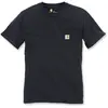 Carhartt Workwear Pocket Dames T-Shirt, zwart, afmeting L voor vrouw
