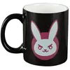 Jinx Overwatch - Mok - D.Va - Zwart/Roze - 325 ml