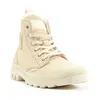 Palladium Femme Pampa Hi Zip Wool Sneaker Boots, Beige, 41 EU