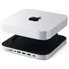 Satechi Aluminum Mac Mini Stand Hub - Zilver - met SSD geheugen slot