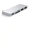Satechi Type-C USB Passthrough Hub - Silver