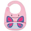 Bavoir en silicone Skip Hop Zoo pliable
