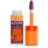 NYX Professional Makeup Duck Plump, brillant à lèvres, effet volume instantané, avec gingembre épicé, formule végétalienne, teinte : pure plump