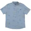 Salty Crew Chemise à Manches Courtes Flagship Uv Button Up