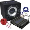 Caisson de basses Crunch GroundPounder CBP500 12" - 350W - Noir