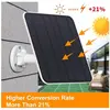 HELLOVE Panneau Solaire 5 W 5 V silicium monocristallin à haut rendeme...