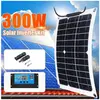 MOOHOP Kit Panneau Solaire 300W 18V Portable Monocristallin Avec régul...