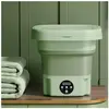 MOOHOP 8L Machine à laver Portable Mini pliable pour appartement petite laveuse Portable pour sous-vêtements,Camping,voyage