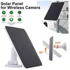 MOOHOP Panneau solaire-pour camera de surveillance solaire Arlo Pro 4, Arlo Pro 5S, Pro 3, Ultra 2 et Ultra,câble de charge de 3 m,IP65