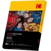 Pack 50 feuilles de papier photo brillante Kodak pour imprimante à jet...