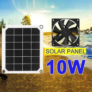 Ventilateur d'extraction, panneau solaire monocristallin, IP65 étanche... pas cher