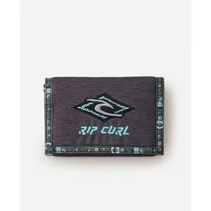 Rip Curl PORTADOCUMENTOS BILLETERAS Y NECESERES ARCHIVE CORD SURF WALLET Unisexe NEGRO pas cher