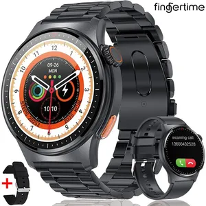 FINGERTIME Montre Connectée Homme Femme Smartwatch Sport 1.39'' Étanche Écran Tactile Bracelet Connectee avec Fitness Tracker pour Android iOSVendu parcdiscount